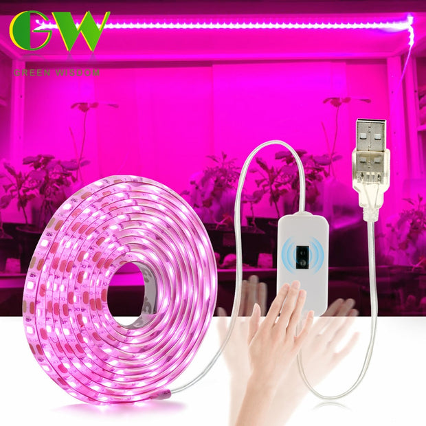 LED Grow Light Full Spectrum USB Light