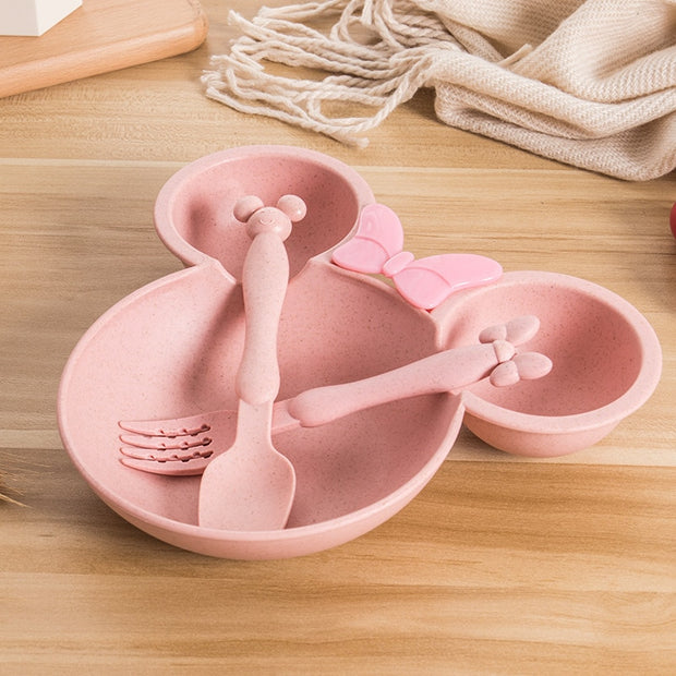 3pcs Tableware Children's Dish Set