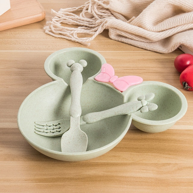 3pcs Tableware Children's Dish Set
