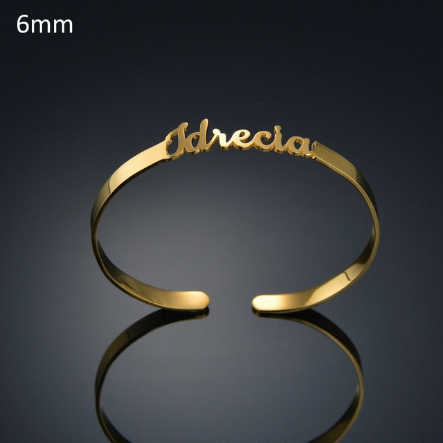 Personalized Nameplate Bracelet