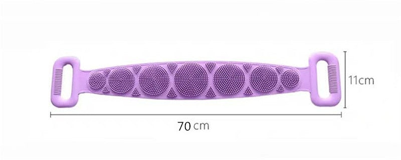 Magic Silicone Bath Brush-Shower Scrubber