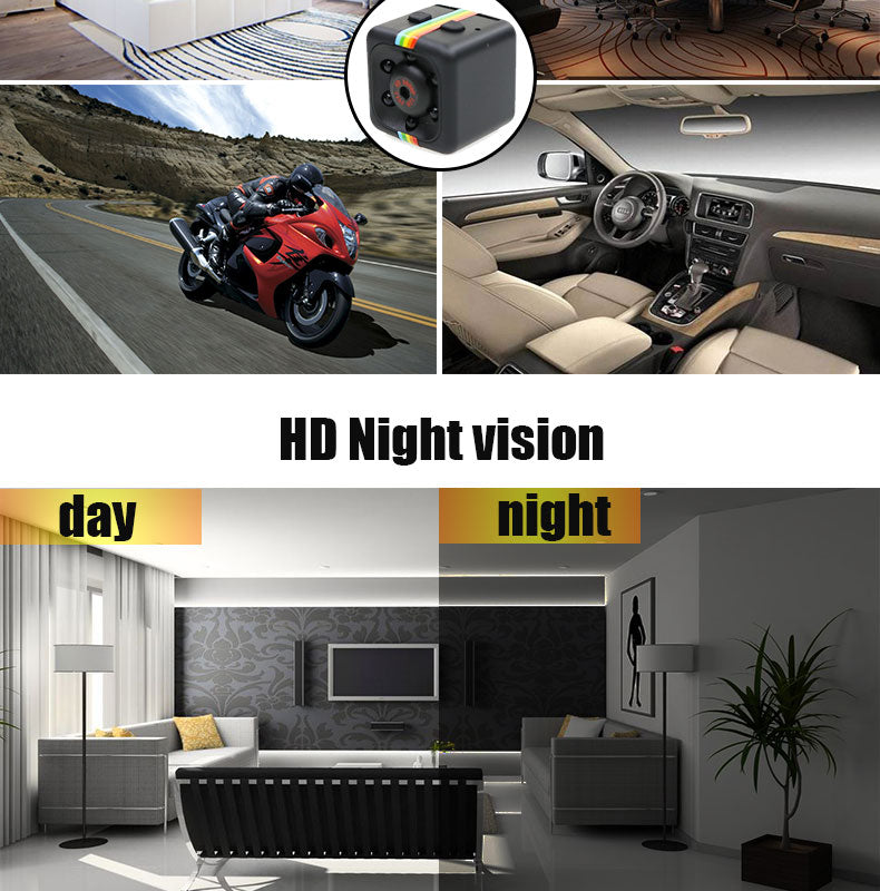 Mini Camera HD 1080P Night Vision Micro Camera Sport DV Video
