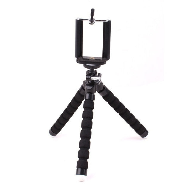 Mobile Phone Holder Flexible Tripod with Remote Control