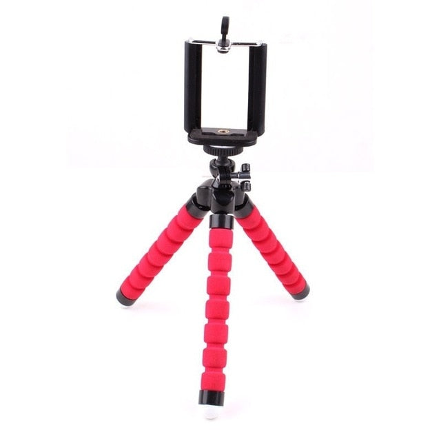 Mobile Phone Holder Flexible Tripod with Remote Control
