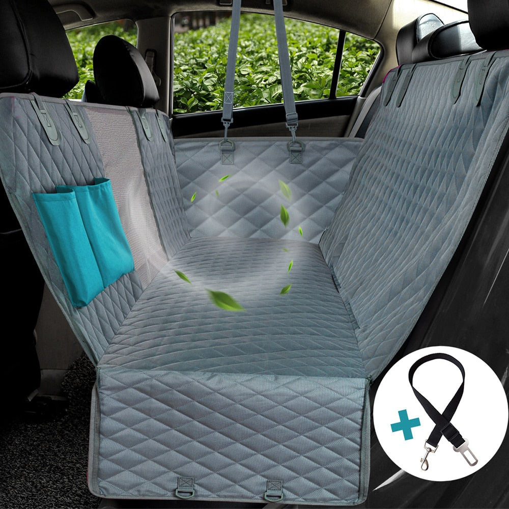 Waterproof Pet Transport Dog Backseat Protector Mat Car Hammock For Small Large Dogs