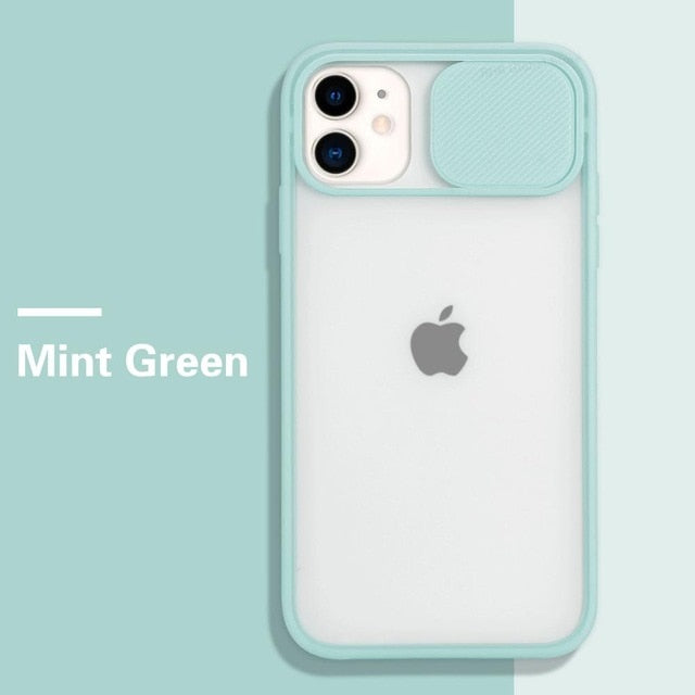 Camera Lens Protection Phone Case on For iPhone 11 12 Pro Max 8 7 6 6s Plus Xr XsMax X Xs SE 2020 12