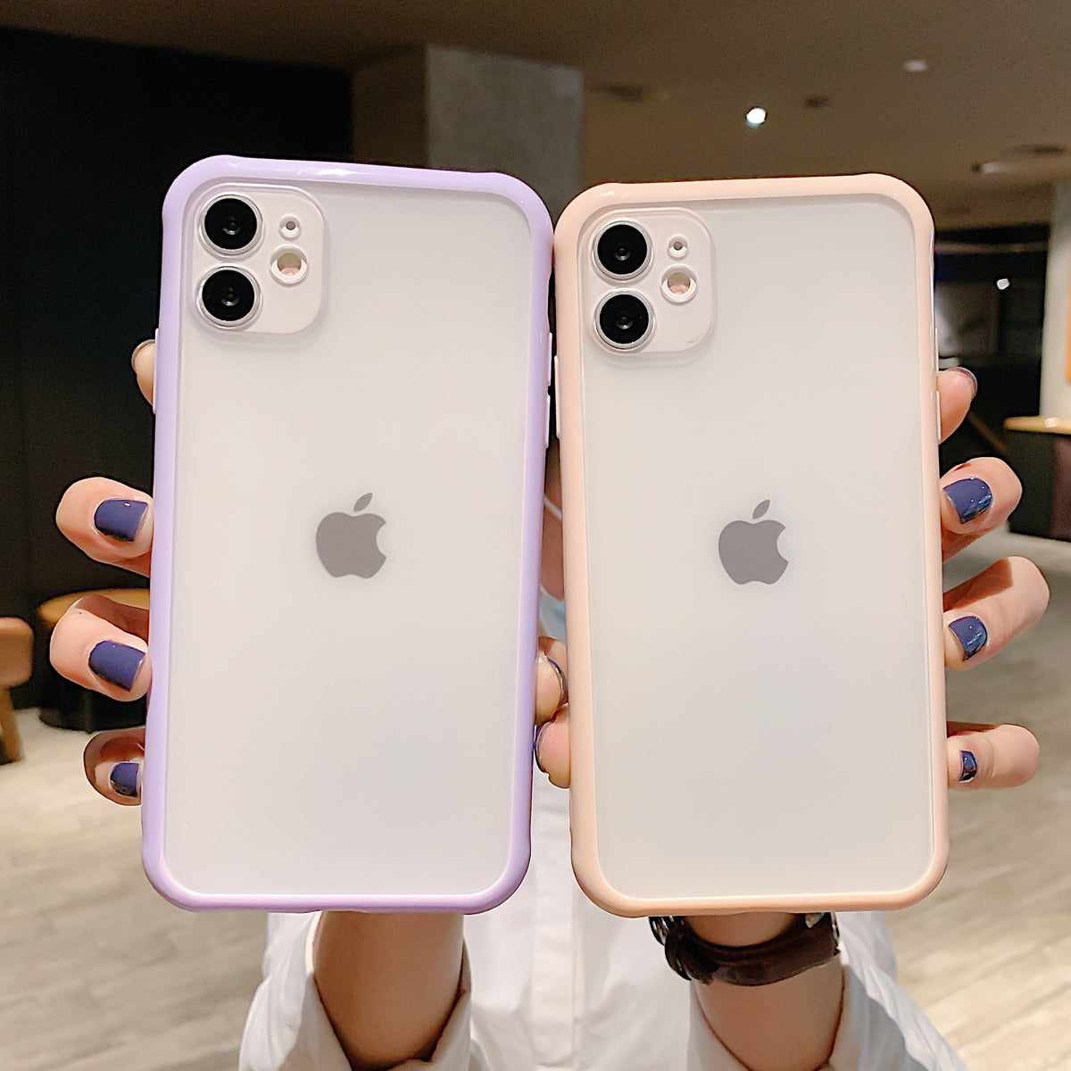 Shockproof Armor Transparent Phone Case For iPhone 12 11 Pro X Xs MAX XR 6 6s 7 8 Plus Camera Protection
