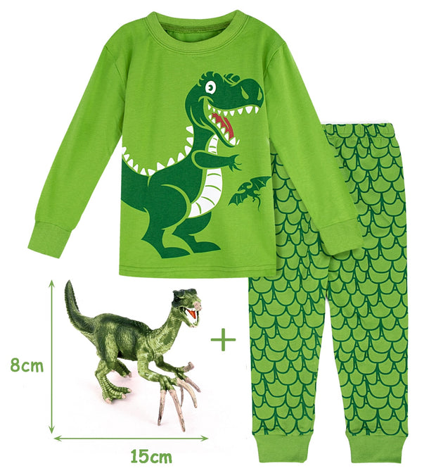 T-rex Dinosaur Kids Pajamas Set