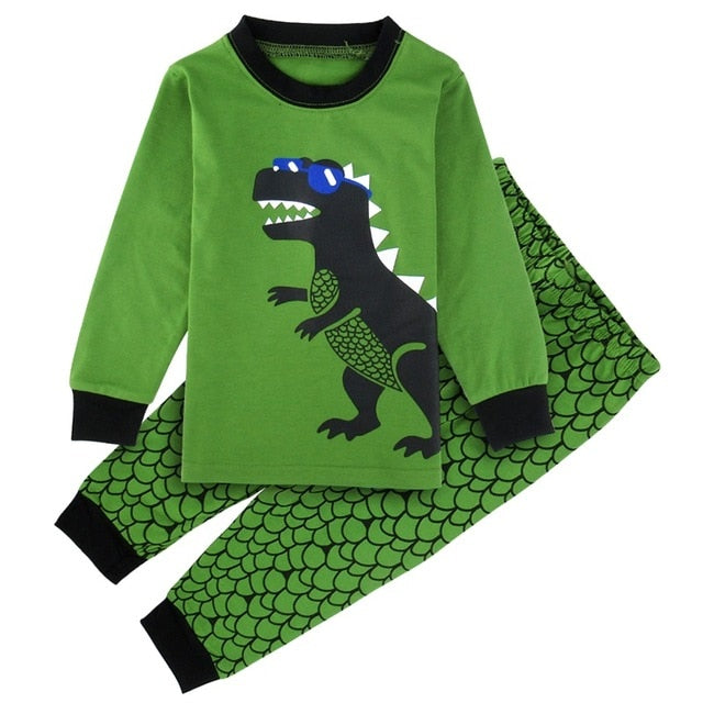 T-rex Dinosaur Kids Pajamas Set