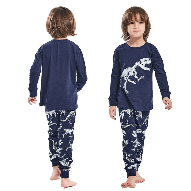 T-rex Dinosaur Kids Pajamas Set