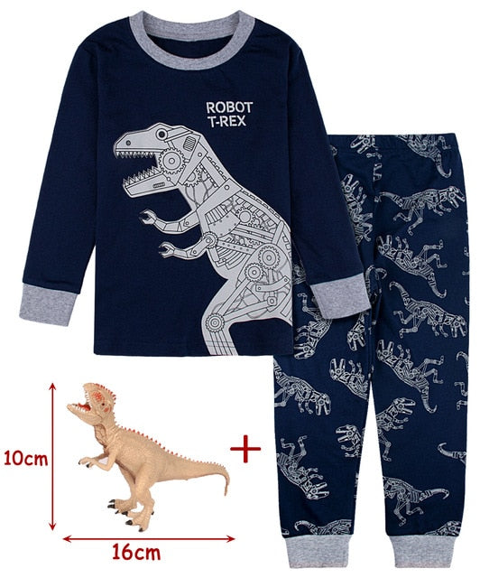 T-rex Dinosaur Kids Pajamas Set