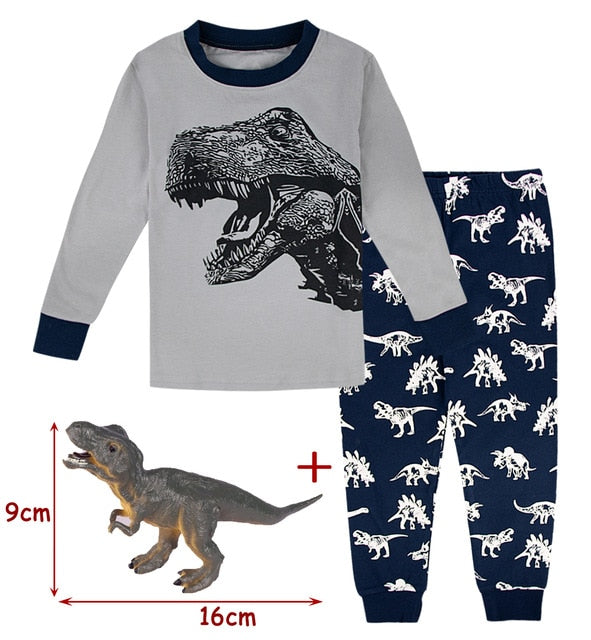 T-rex Dinosaur Kids Pajamas Set