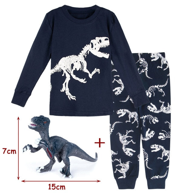 T-rex Dinosaur Kids Pajamas Set