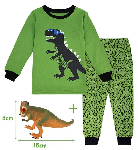 T-rex Dinosaur Kids Pajamas Set