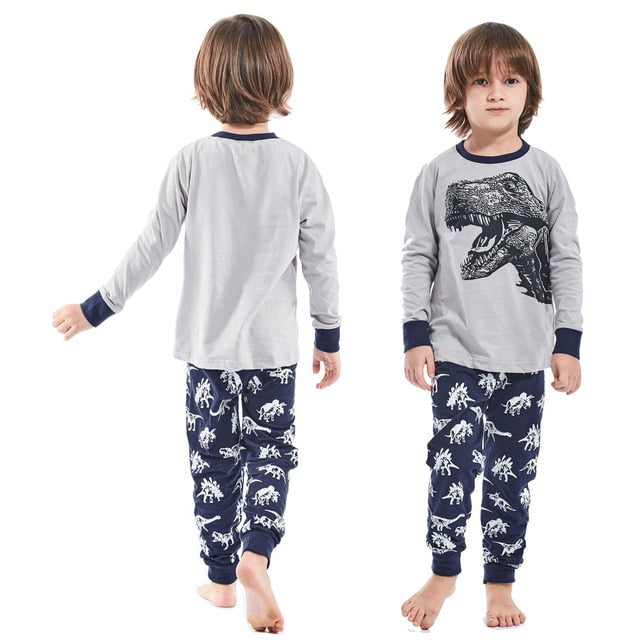 T-rex Dinosaur Kids Pajamas Set