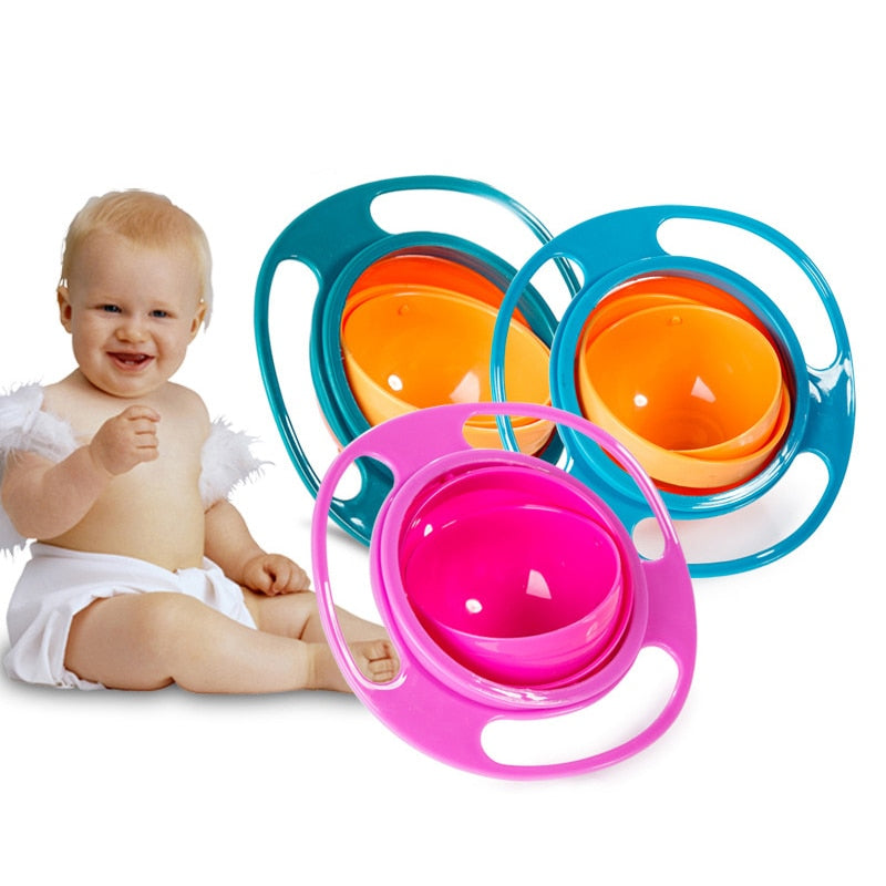 Gyro Training Spill-Proof Baby Feeding Dishes