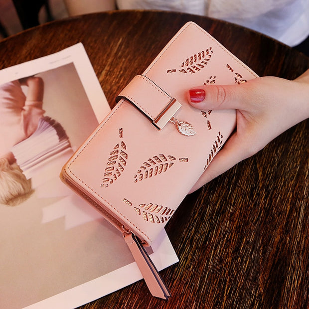 Leather Clutch Wallet