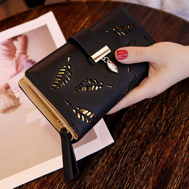 Leather Clutch Wallet