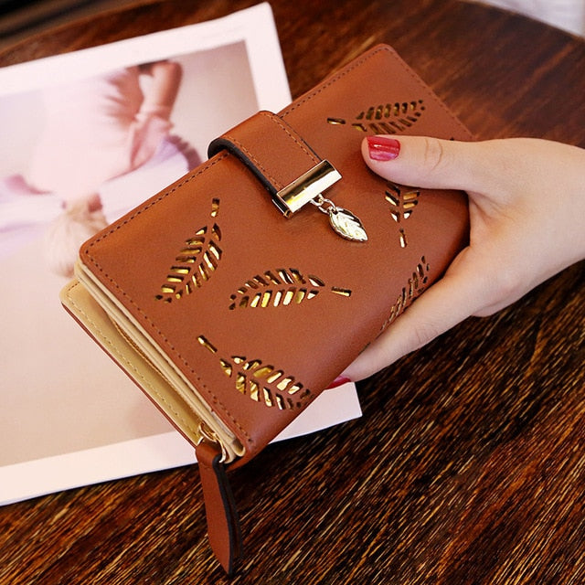 Leather Clutch Wallet