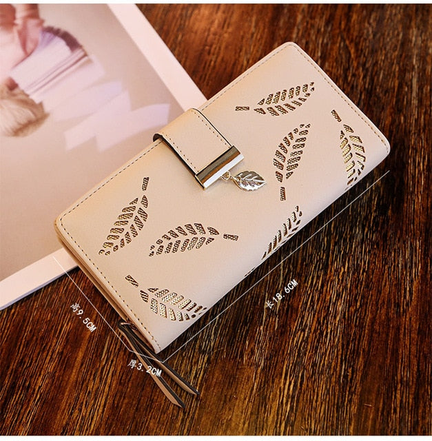 Leather Clutch Wallet