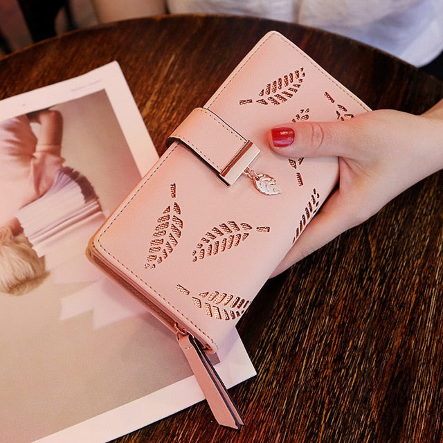 Leather Clutch Wallet