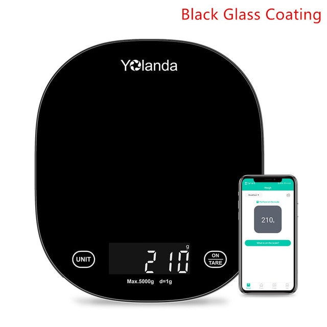5kg Smart Kitchen Scale with Bluetooth APP