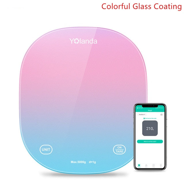 5kg Smart Kitchen Scale with Bluetooth APP