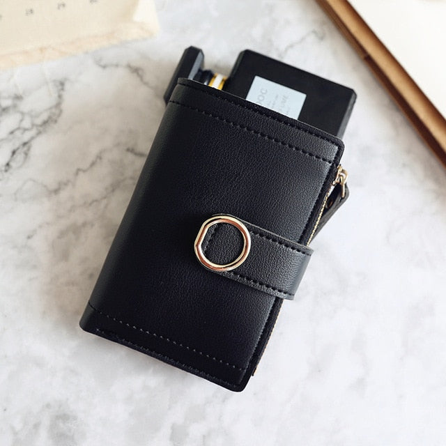 Leather Money Clip Wallet
