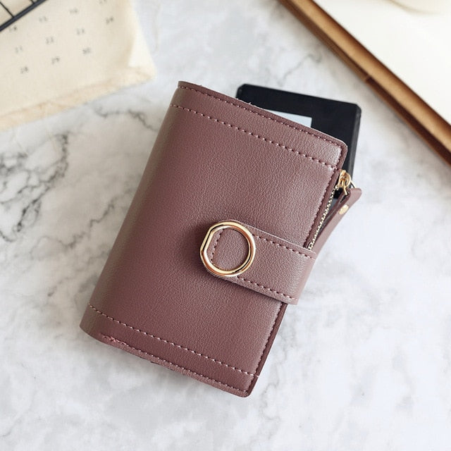 Leather Money Clip Wallet