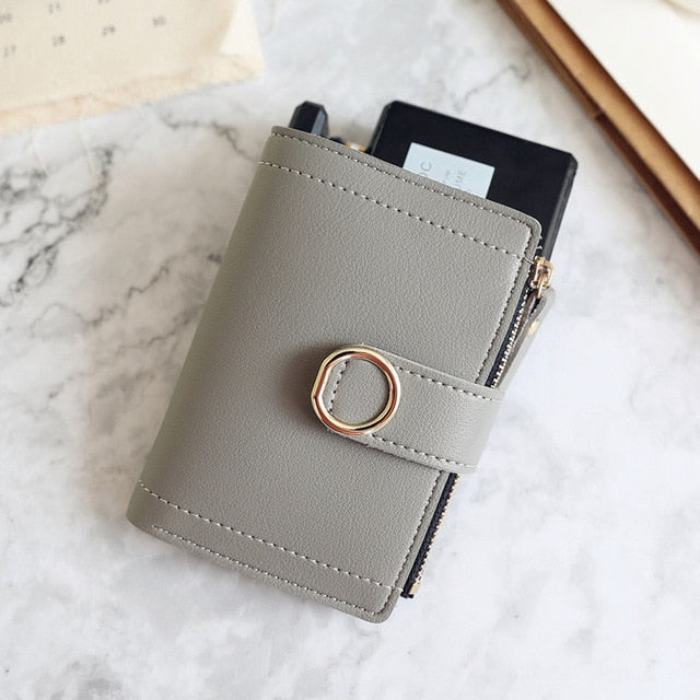 Leather Money Clip Wallet