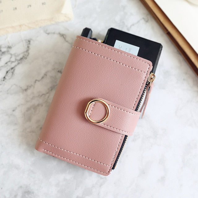 Leather Money Clip Wallet