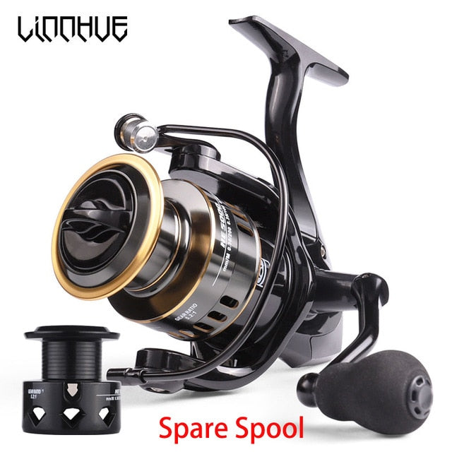 Fishing Reel 1000-7000 Drag High Speed Metal Spool