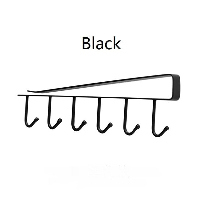 Kitchen Storage Rack Cupboard Hanging Hook