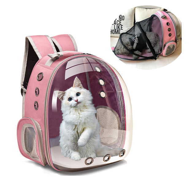 Cat Carrier Bags Breathable Pet Carriers Backpack