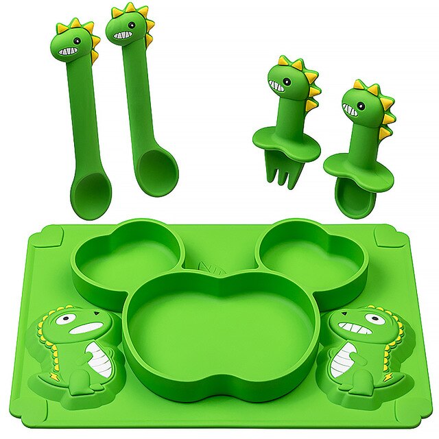 Baby Silicone Tableware Set