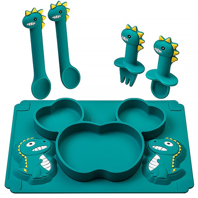 Baby Silicone Tableware Set