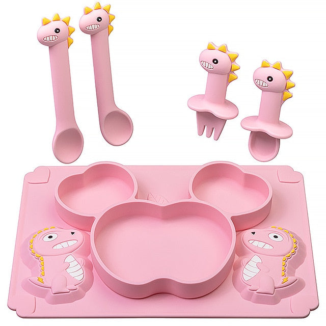 Baby Silicone Tableware Set