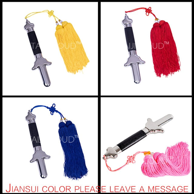 Tai Chi Sword Telescopic Sword Full Metal Stainless Steel Folding Kung Fu Martial Arts Show Morning Exercises Free Sword Bag