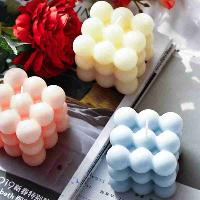 Spherical Cube Aromatherapy Scented Candle
